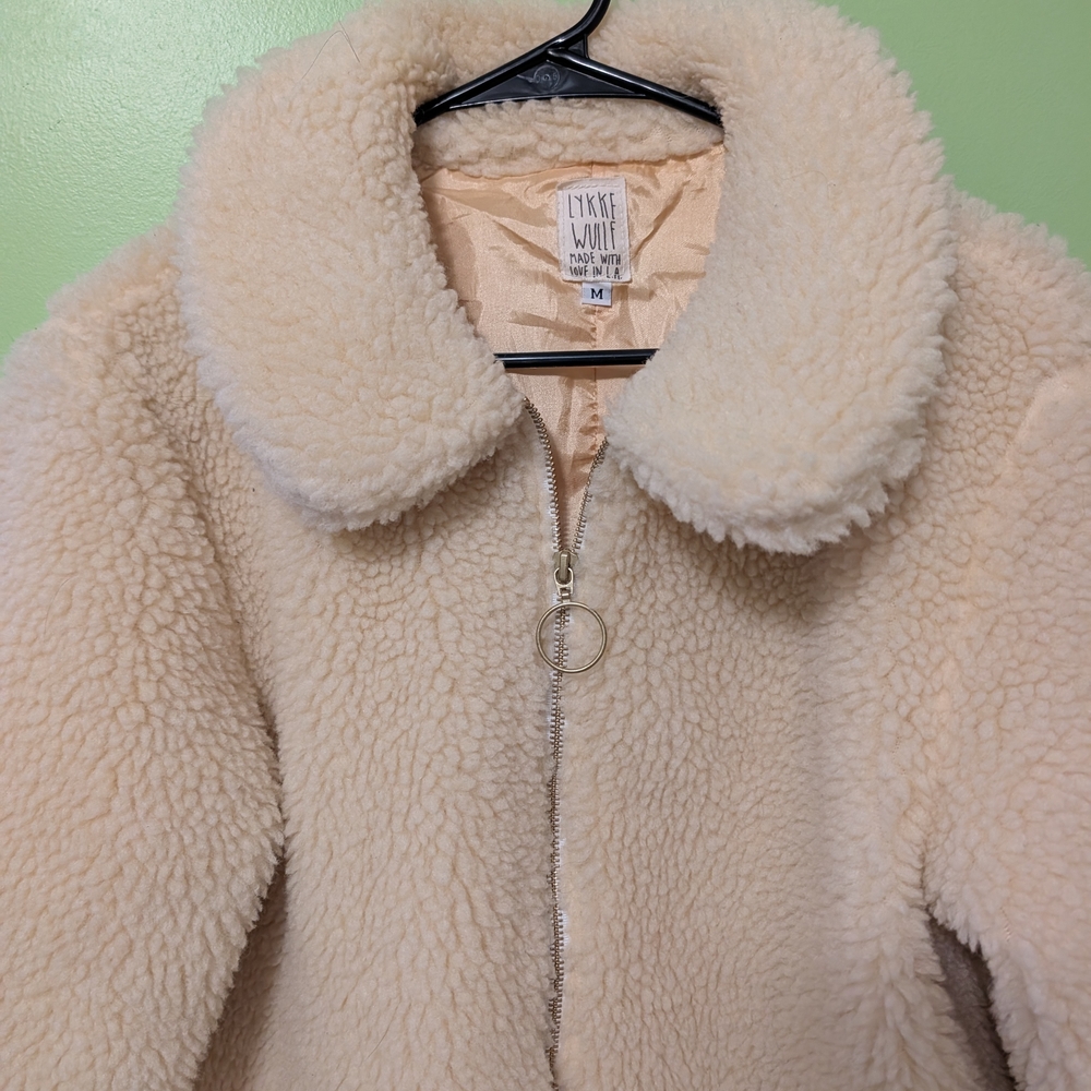 Lykke Wullf Sherpa Oversized Jacket - Picture 2 of 3